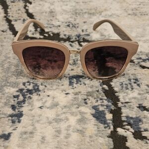 LOFT Tan Square Sunglasses